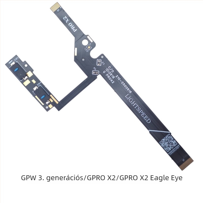 GPW1 Prox 2 GPW3 GPW4 Suzaku Eagle Eye egér oldalsó gombja – hajlékony kábel-készlet és oldalsó gomb mikrokapcsoló javító PCB