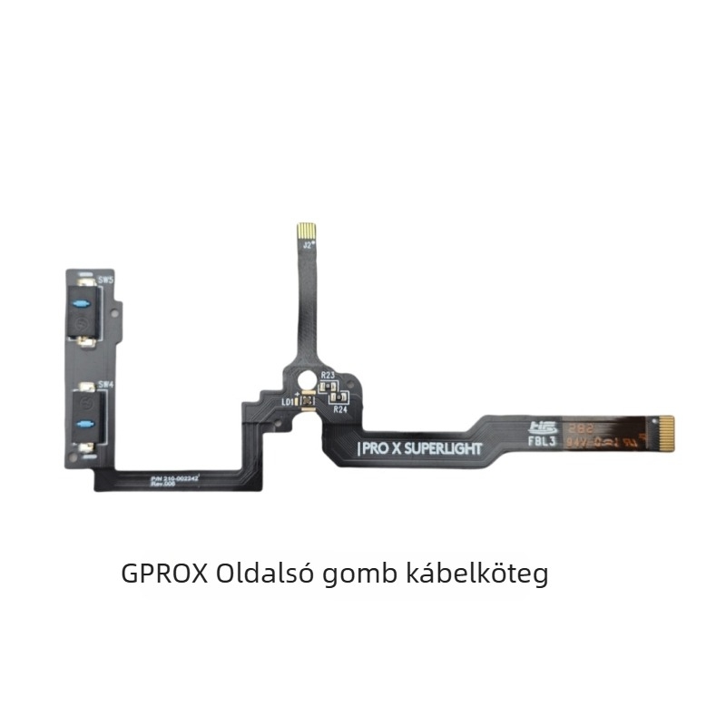 GPW1 Prox 2 GPW3 GPW4 Suzaku Eagle Eye egér oldalsó gombja – hajlékony kábel-készlet és oldalsó gomb mikrokapcsoló javító PCB