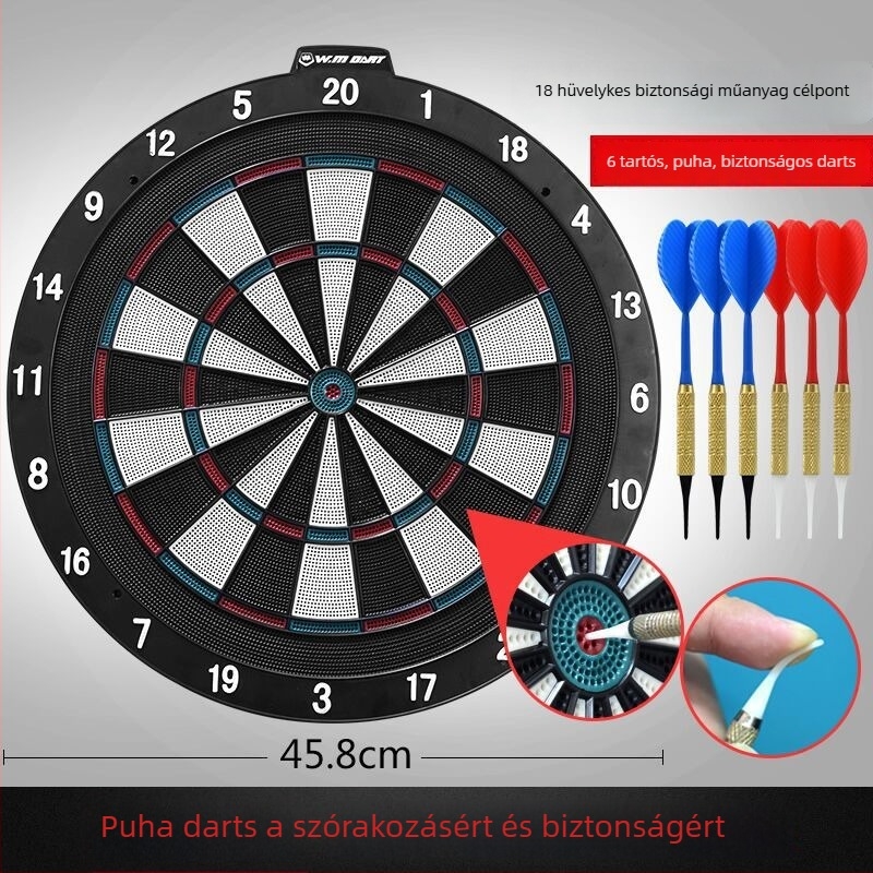 Weimas Gyerekeknek Darts Készlet – Puha Műanyag Biztonságos Dártok