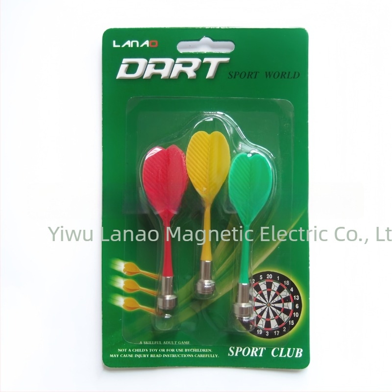 Mágneses darts tűk, mágneses lapos fejű darts, mágneses darts tábla kiegészítők, családbarát mágneses darts játék