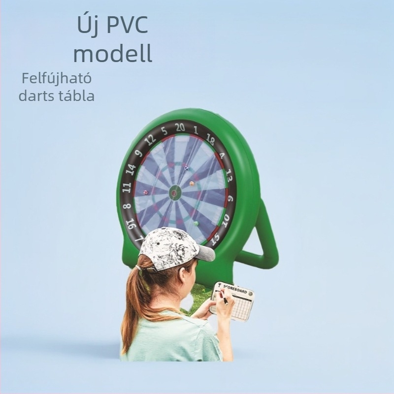 PVC felfújható óriási darts céltábla a kertbe