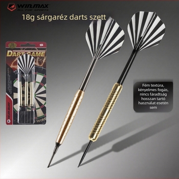 Ón-darts készlet 18 g és 20 g, puha és kemény heggyel, belső használatra, edzésre és versenyekre