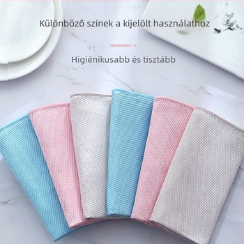Mikroszálas tisztítókendő üveghez és ablakokhoz – nedvszívó konyhai törlőkendő