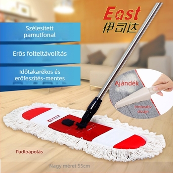 ISDA extralarge sík felmosó csempe és fa padlókhoz forgó fejjel - kétfunkciós használat