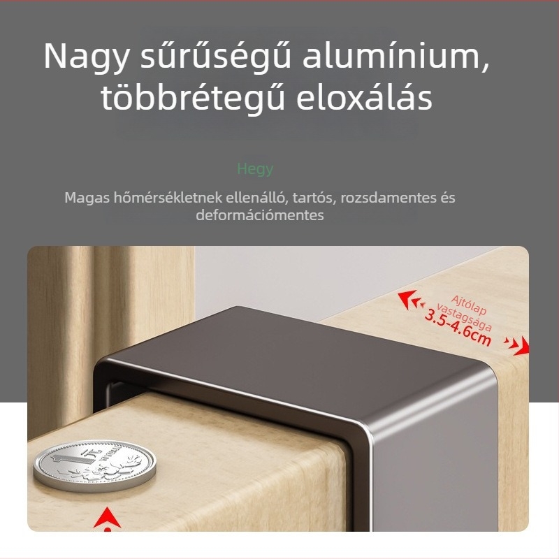 Fúrás nélküli ajtófogó, ruha tartó az ajtó fölé, előszobai tároló, fürdőszobai falra szerelt akasztó, lógó polc