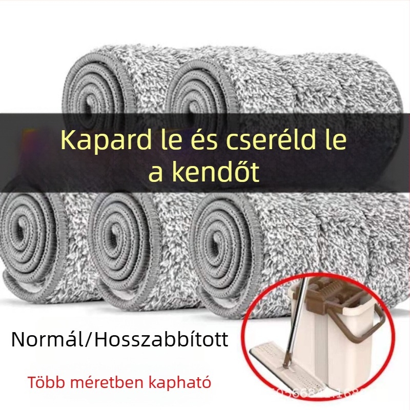 Lapos mophoz cserélhető ruha, ragasztó típusú, mosható, vastagított