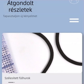 Egyedi csomagolású egyszer használatos orvosi sebészeti maszkok