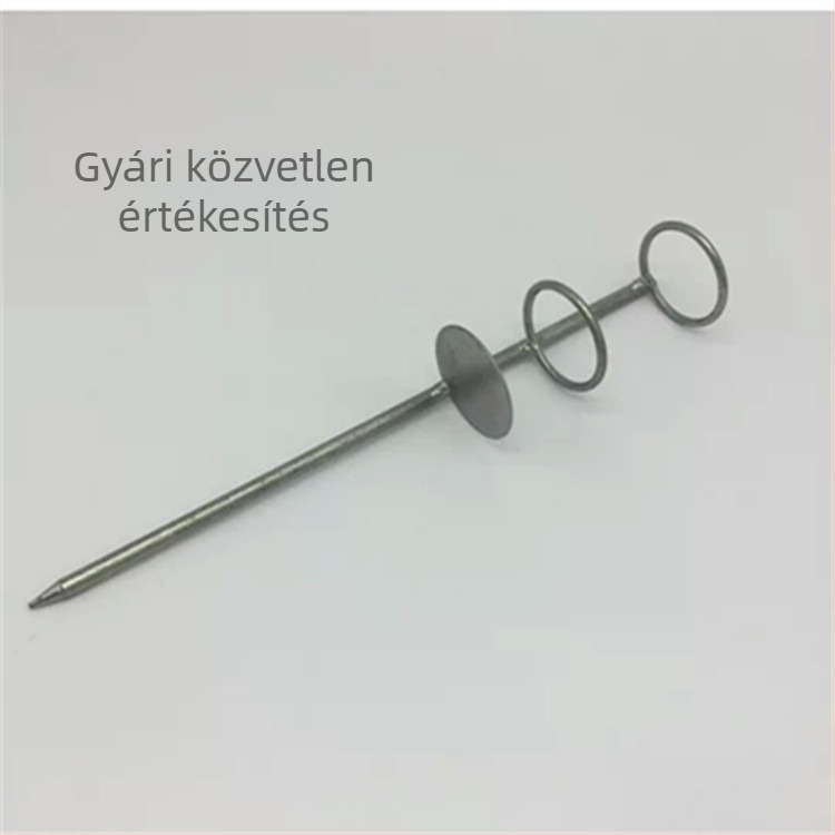 Tengeri horgászbot tartó egyetlen behelyezéssel és dupla gyűrűvel