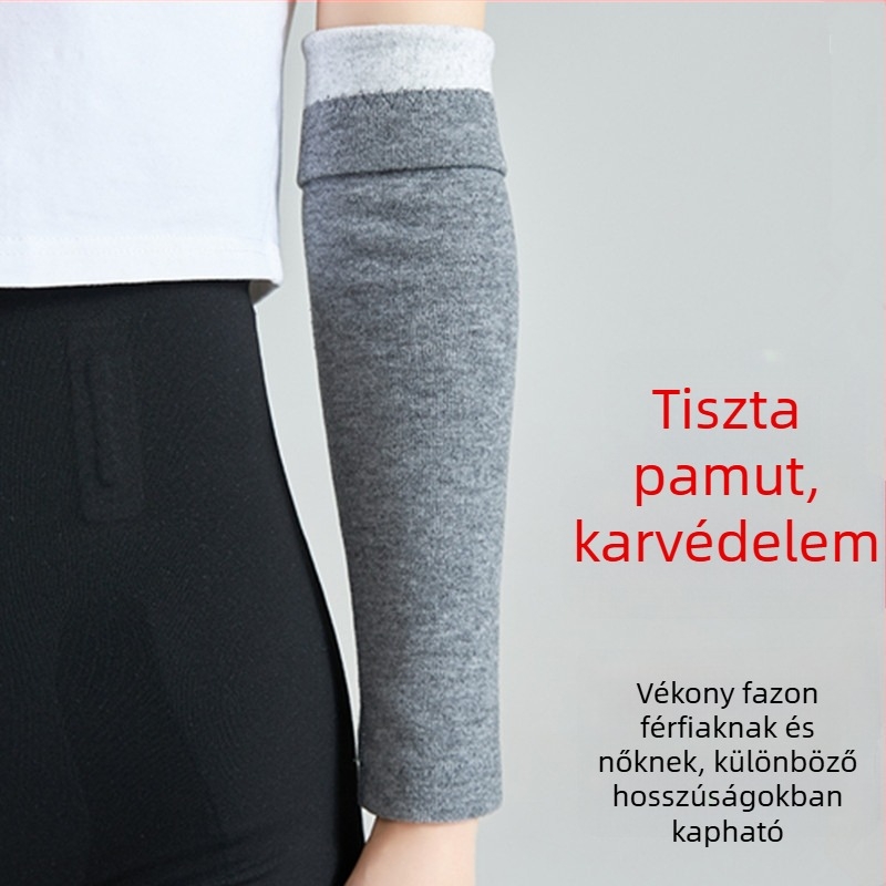 Pamut könyök- és csuklóvédő – vékony, lélegző karvédő tavaszra és nyárra