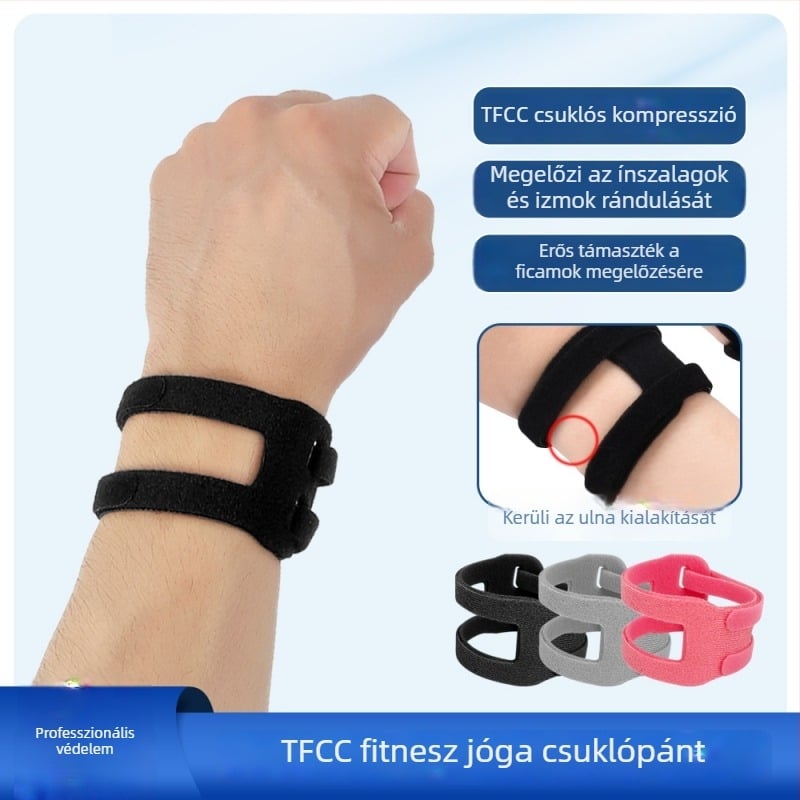 TFCC sportos csuklóvédő, nyári edzéshez csuklótámasz, kosárlabda és tollaslabda számára