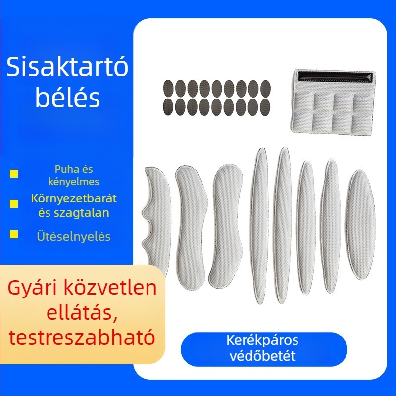 Kerékpáros sisak belső párnája, izzadtságot felszívó, hőszigetelő, univerzális hegyi kerékpárokhoz
