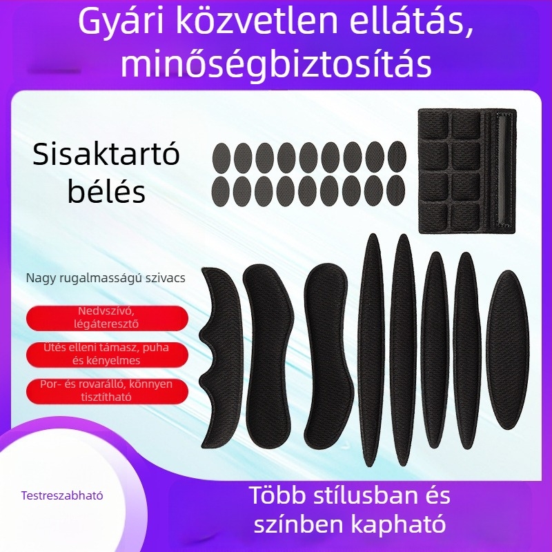 Kerékpáros sisak belső párnája, izzadtságot felszívó, hőszigetelő, univerzális hegyi kerékpárokhoz