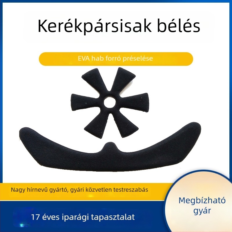 EVA haból készült sisakbelső kerékpárhoz