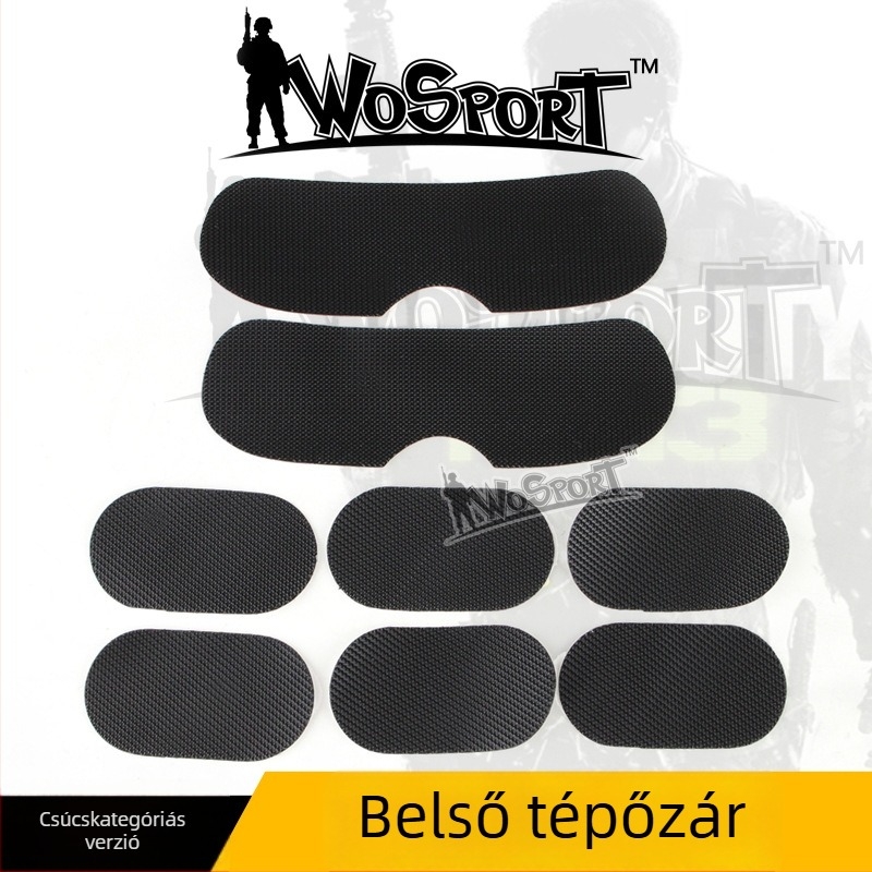 Wosport taktikai sisak kiegészítők kiváló minőségű belső Velcro