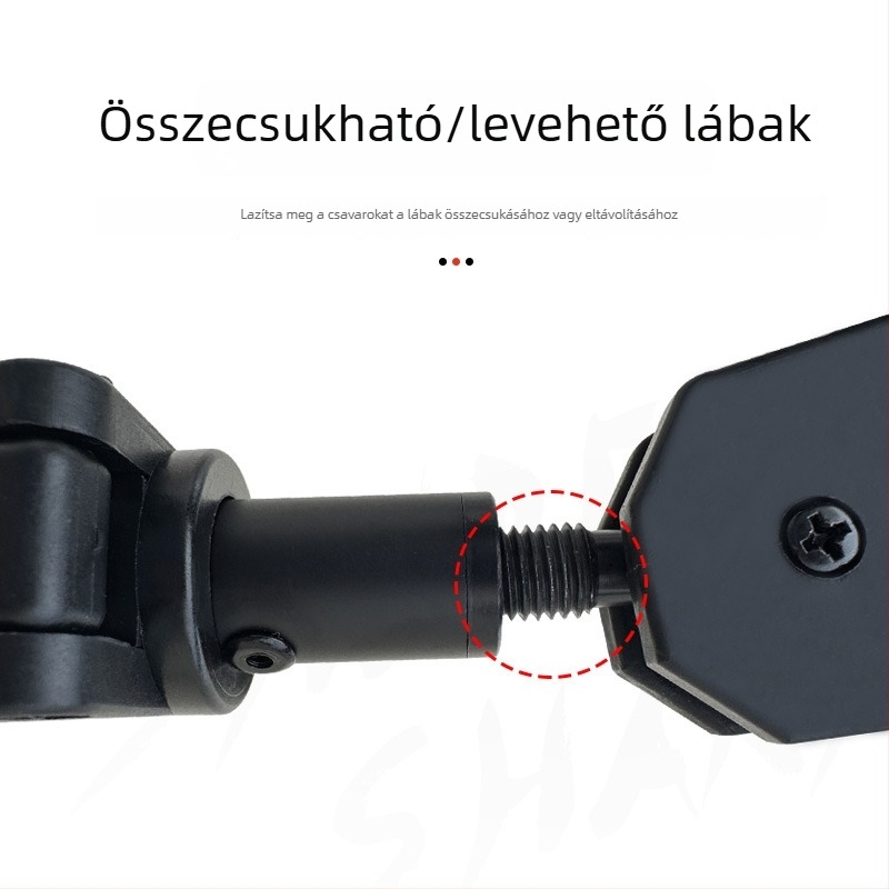 Leisure Guest Európai stílusú alumíniumötvözetes horgászbot-tartó, többfejű összecsukható állvány, kettős használatú padlóhoz