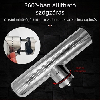 316 rozsdamentes acél horgászbot tartó