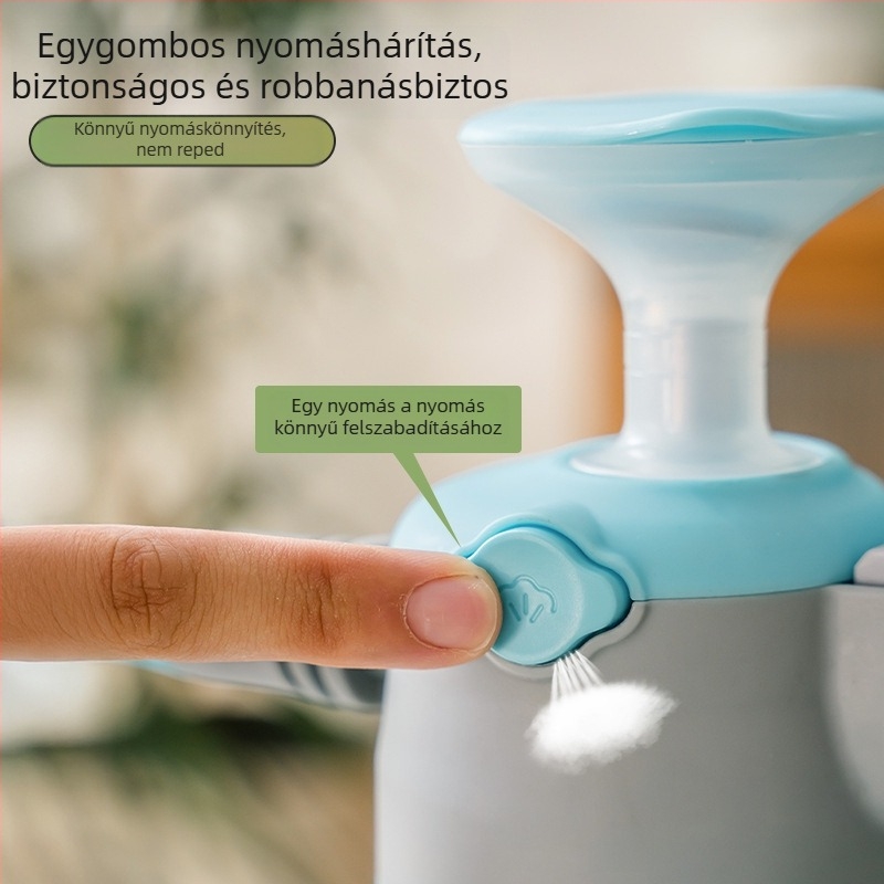 Műanyag kerti öntözőkanna, nyomás alatti permetező és habos permetező