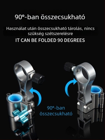 Összecsukható esernyőállvány horgász székre, levehető univerzális esernyőtartó