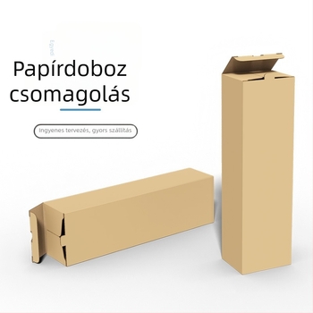Négyszögletes kartondoboz esernyőhöz, horgászbothoz és szárított virágokhoz – rendkívül kemény hullámkarton doboz