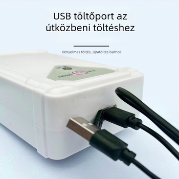 Ultra-csendes, újratölthető oxigénpumpa akváriumhoz (aranyhalak számára)