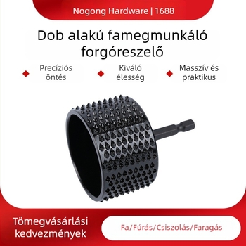 Drum típusú forgó reszelő faanyaghoz – gyökérfaragáshoz és polírozáshoz