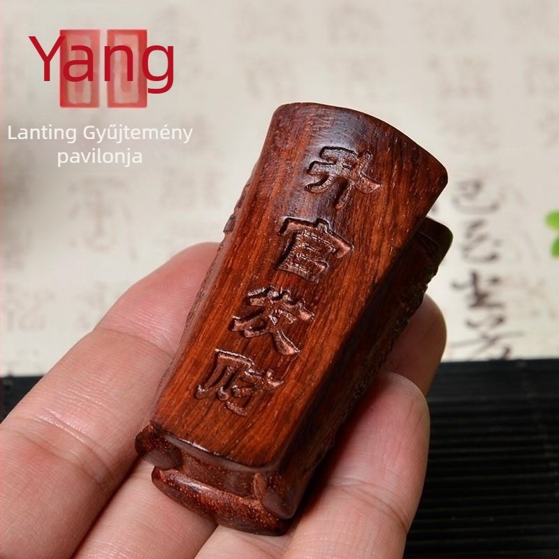Lanting Blood Sandalwood medálok és vörösfenyő függő díszek