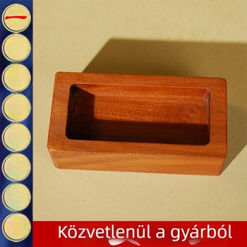 Nagy talizmán alap jujuba fából, finoman faragott, kézzel készített fa dísz taoista stílusban
