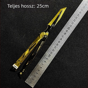 Delta Force Mercy Knife — fém pillangó kés, dekoratív modell