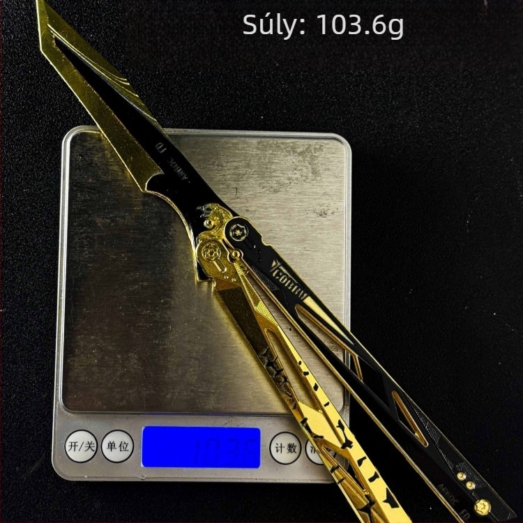 Delta Force Mercy Knife — fém pillangó kés, dekoratív modell