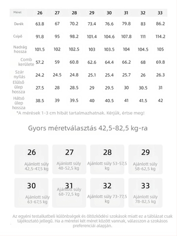 Xingge acetát-tencel női sportnadrág, magas derék, egyenes szabás, laza, széles szárú