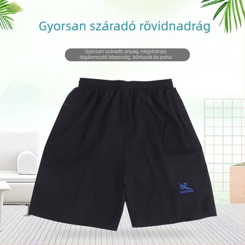 Férfi nyári sportos rövidnadrág, lazán szabott, lélegző és kényelmes, anti-dörzsölés, strandhoz, nagy méret
