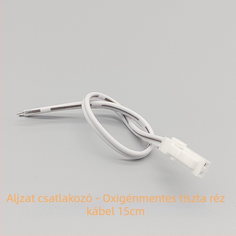 Dupont kábel LED-szalaghoz, 15 cm, 2P terminál, férfi- és női csatlakozó a szekrény LED-es világításához