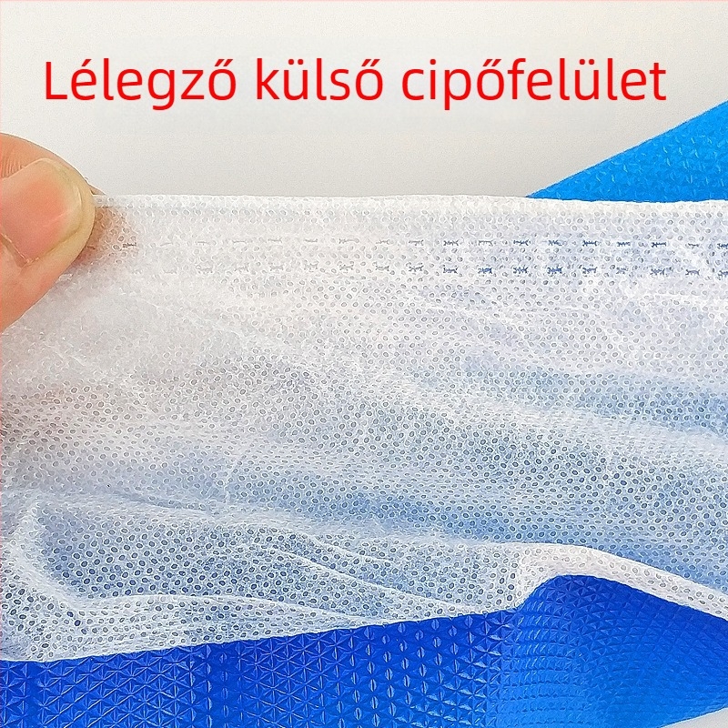 Egyszer használatos vízálló, lélegző cipővédők, vastag bevonattal, csúszásmentesek, kültéri használatra, építkezésekre, otthonra és gazdaságok számára