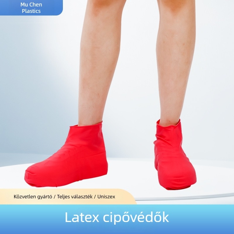 Vízálló cipővédők kültéri túrákhoz és utazásokhoz, szilikon és sűrített latex