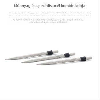 CUESOUL Q Touch Point sorozat – 3 darab C acél dartcsúcsok versenyekhez