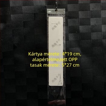 Ékszerek csomagoló kártya nyakláncokhoz, medálokhoz, karkötőkhöz és bokaláncokhoz