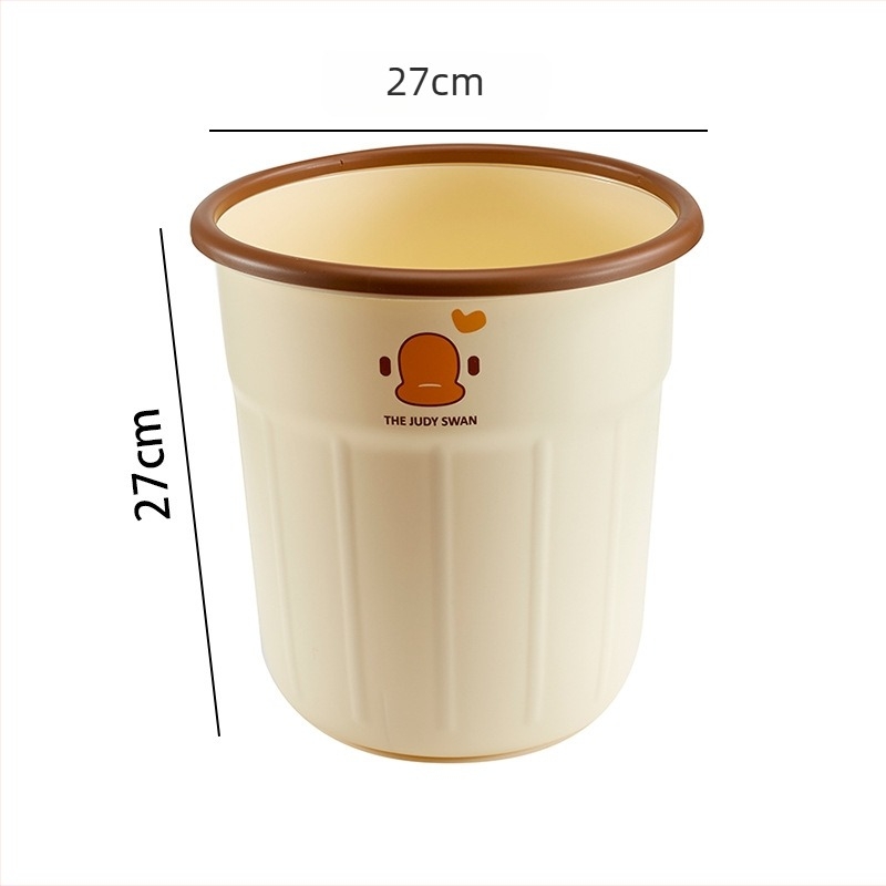 JUDY szemetes, műanyag, 9L, nyitott, hengeres, otthoni használatra – nappali, hálószoba, konyha