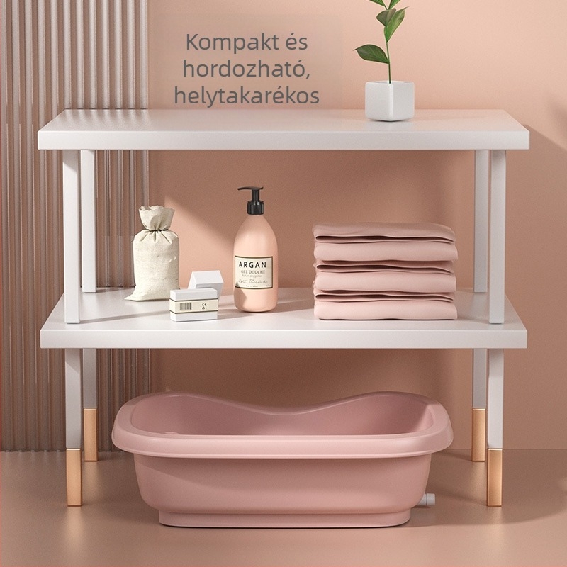 Fekvő hajmosó kád kismamáknak és időseknek – görnyedés nélkül, otthoni ápoláshoz