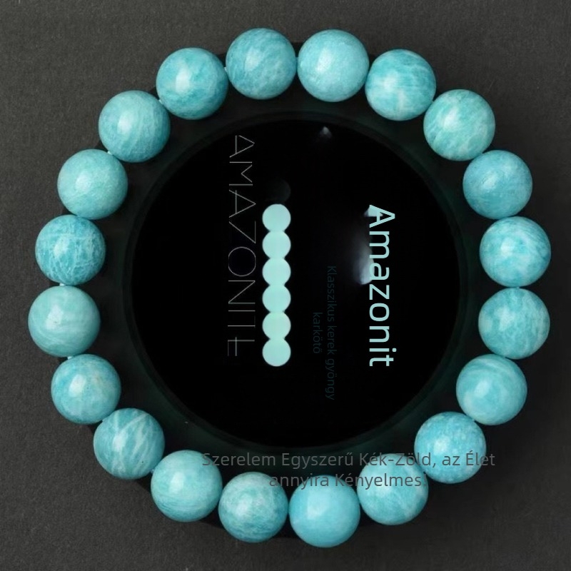 Tianhe Stone chalcedon karkötő, egykörös kialakítás, finom uniszex ékszer, friss stílus