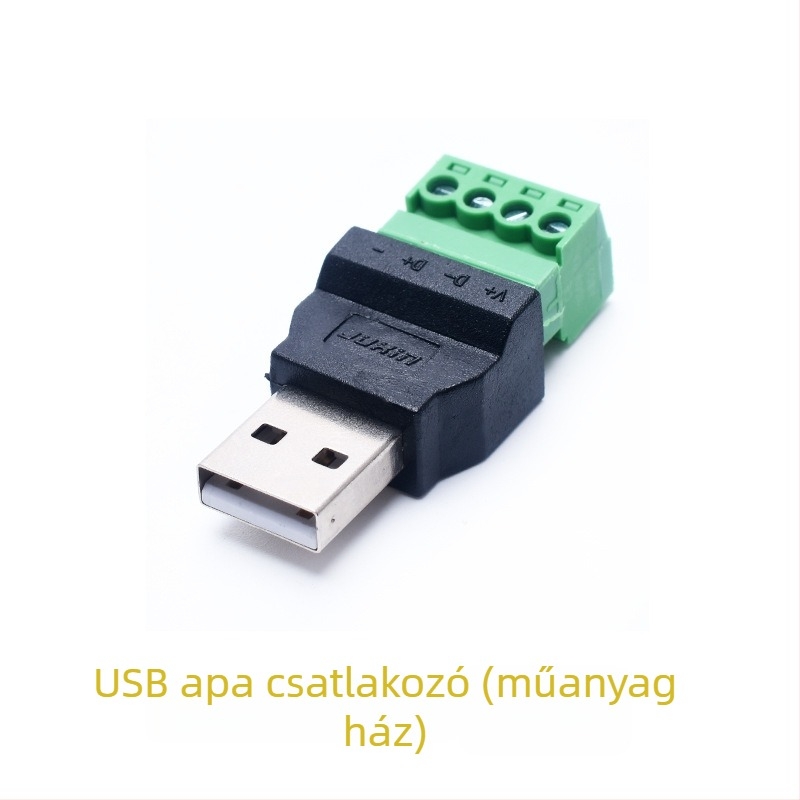 Forrasztásmentes USB dugó, USB férfi és női csatlakozó pár, 16 tűs, telefonhoz, billentyűzethez és egérhez