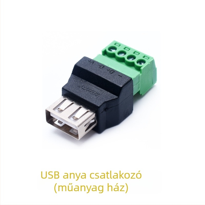 Forrasztásmentes USB dugó, USB férfi és női csatlakozó pár, 16 tűs, telefonhoz, billentyűzethez és egérhez