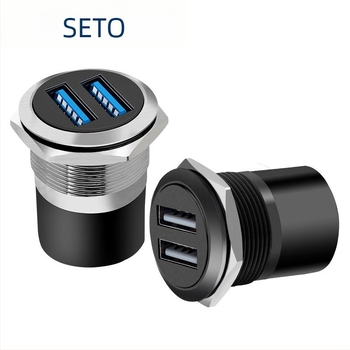 Shengtuo menetes USB adatmodul 2.0/3.0, kétoldali csatlakozás 86-paneles szekrényhez, USB Type-C csatlakozó