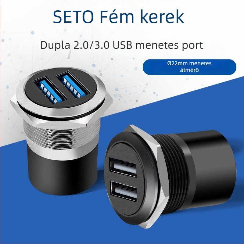 Shengtuo menetes USB adatmodul 2.0/3.0, kétoldali csatlakozás 86-paneles szekrényhez, USB Type-C csatlakozó