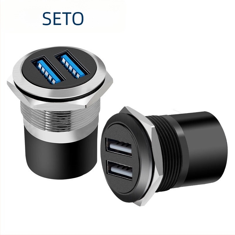Shengtuo menetes USB adatmodul 2.0/3.0, kétoldali csatlakozás 86-paneles szekrényhez, USB Type-C csatlakozó