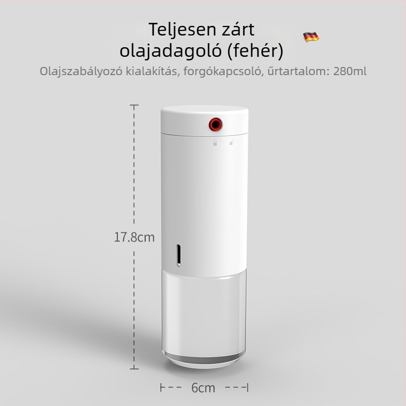 Konyhai üveges olajtartó csepegésmentes adagolóval, szezámolaj és szójaszósz, ecet ízesítő üveg, szivárgásmentes ecetes tartó, pontos olajmérés