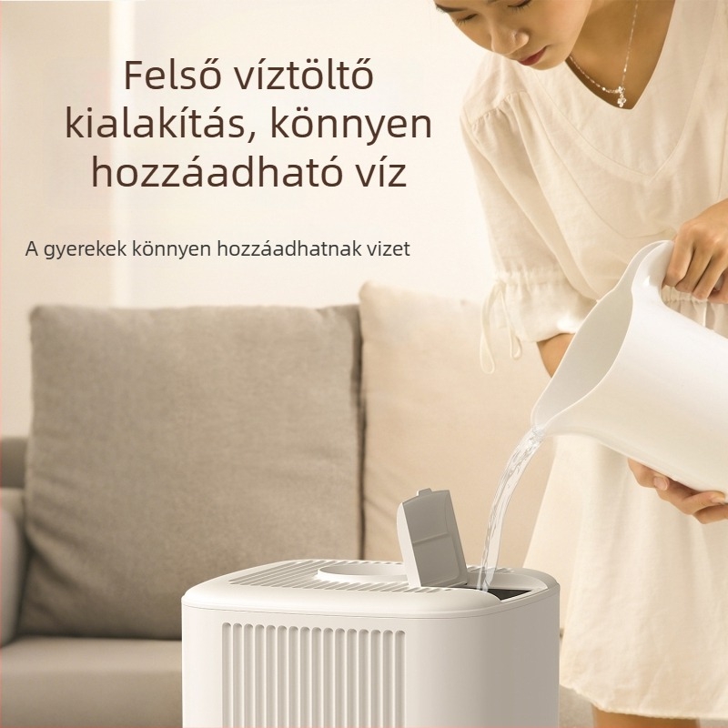 Yujie Kereskedelmi ultrahangos párásító, 18 L, nagy köd kimenet, 60 m² felett, 3 ködcsatorna, távvezérléses működés, 8+ órás időzítő, alacsony vízszint és áramkimaradás elleni védelem, ABS műanyag ház
