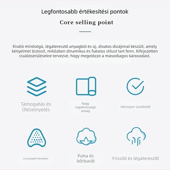 Uniszex sportcsuklóvédő hüvelykujj védelmével és ínszalag-támogatással
