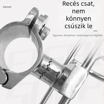 Rozsdamentes acél horgászbot tartó tengeri horgászathoz hajókon és jachtokon – tartó és korlát tartozékok