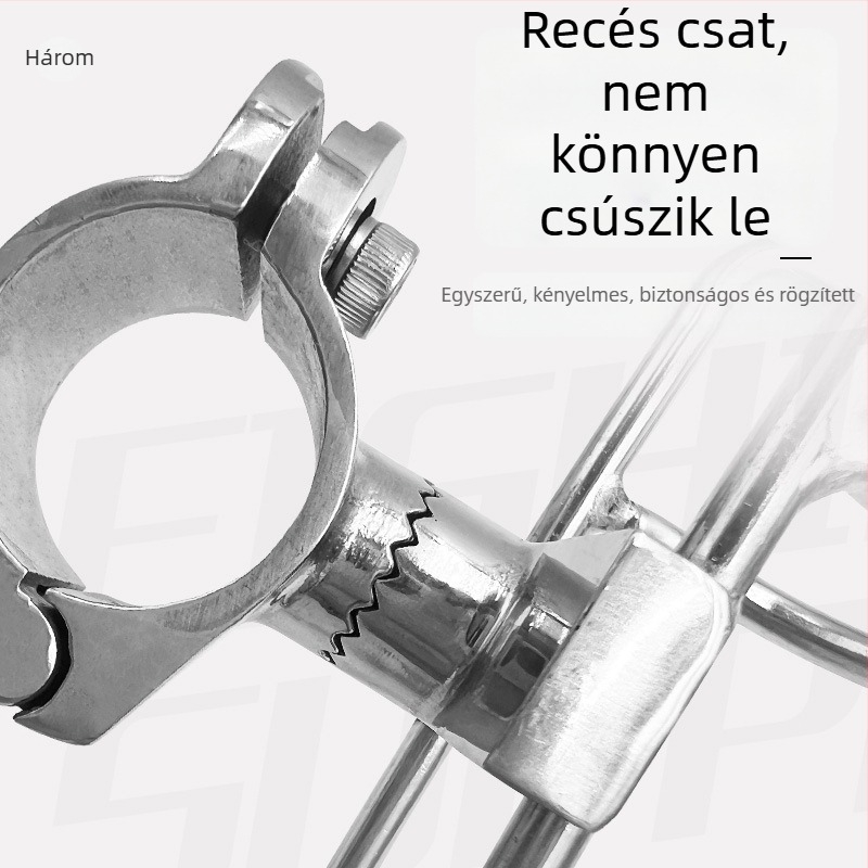 Rozsdamentes acél horgászbot tartó tengeri horgászathoz hajókon és jachtokon – tartó és korlát tartozékok