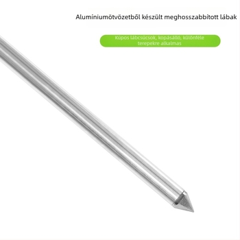Kültéri teleszkópos horgászbot állvány, hordozható, összecsukható, több lyukkal, kétfunkciós használat tengeri és szárazföldi horgászathoz.